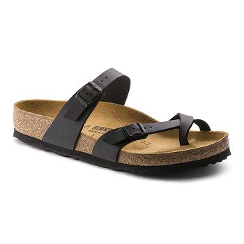 Dámské Mayari Birkenstock Birko-flor Černé | CZ 395ILH
